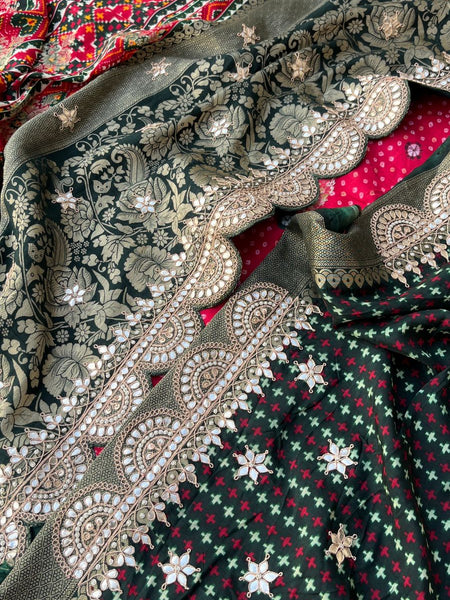Pure Munga Silk Banarasi Weaving Saree
