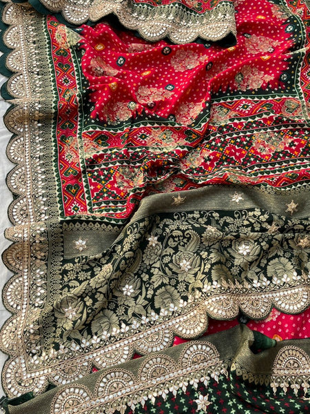 Pure Munga Silk Banarasi Weaving Saree
