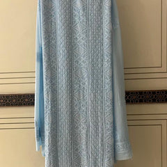 Pure Georgette Semi-Stitched Kurta and Dupatta Set