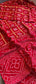 Pure Crepe Silk Saree with Bandhani Banarasi Weaving