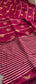 Pure Crepe Silk Saree with Zari Banarasi Weaving