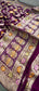 Pure Khaddi Georgette Saree with Meena Banarasi Weaving