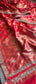 Soft Munga Silk Saree with Kutdana & Zarkan Embellishment