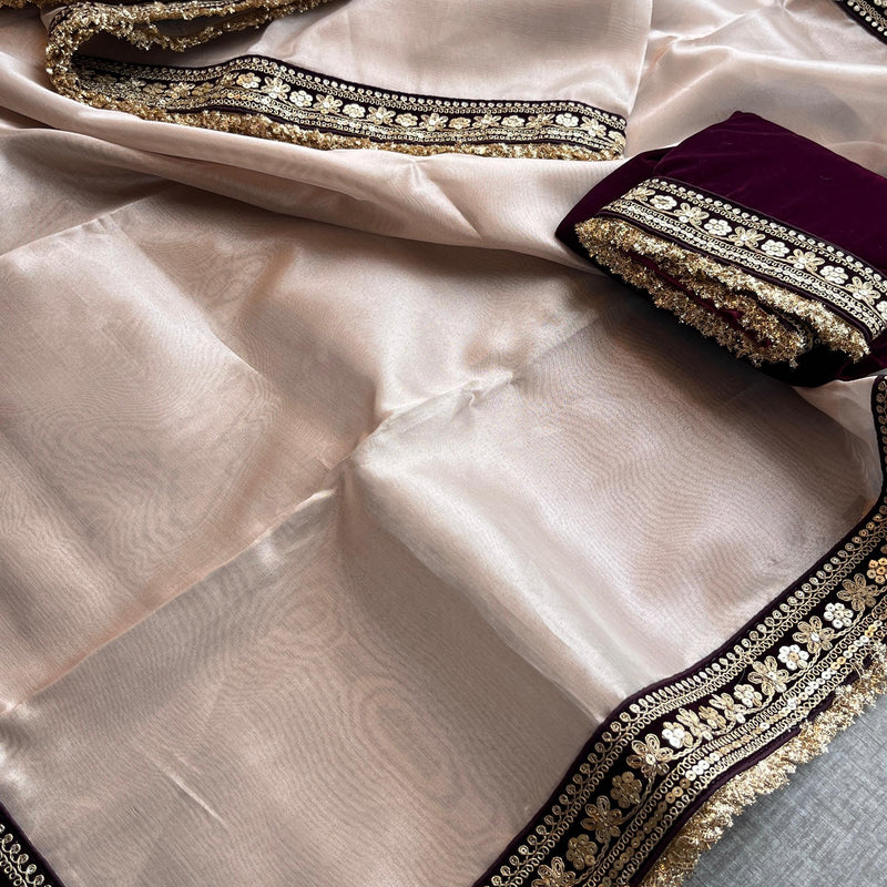 Pure Tissue Handloom Silk Saree with Elegant Border Concept Design
