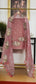 Pure Organza Silk Triple Bail Embroidered Suit with Printed Dupatta