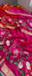 Pure Chinon Crepe Banarasi Saree with Multi-Thread Embroidery