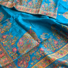 Pure Munga Silk Banarasi Saree with Traditional Meena Weaving