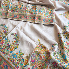 Pure Munga Silk Banarasi Saree with Traditional Meena Weaving