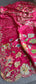 Munga Crepe Silk Saree with Kasab & Gotapatti Detailing